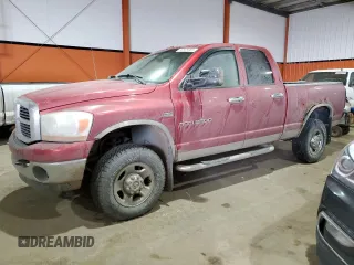 2006 Dodge Ram 2500 SLT with VIN 1D7KS28D46J160638, listed as a Copart auction lot 88665985 with 244,006 mi miles and Clean Title. Bid and sale history available at carsss.com. Image 1.