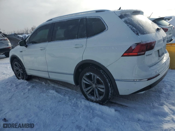 2020 Volkswagen Tiguan SEL Premium R-Line with VIN 3VV4B7AX9LM032948, listed as a Copart auction lot 86974084 with 51,620 mi miles and Clean Title. Bid and sale history available at carsss.com. Image 2.