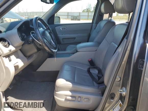 2013 Honda Pilot EX-L with VIN 5FNYF3H5XDB011193, listed as a Copart auction lot 55506865 with 118,607 mi miles and Salvage Title. Bid and sale history available at DreamBid. Image 7.