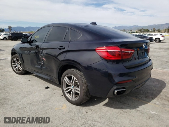 2017 BMW X6 xDrive35i with VIN 5UXKU2C3XH0U30319, listed as a Copart auction lot 47157223 with 64,116 mi miles. Bid and sale history available at carsss.com. Image 2.