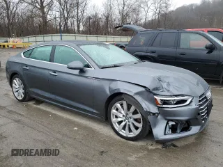2018 Audi A5 Sportback Premium Plus with VIN WAUBNCF58JA103383, listed as a Copart auction lot 79073073 with 82,215 mi miles. Bid and sale history available at carsss.com. Image 4.