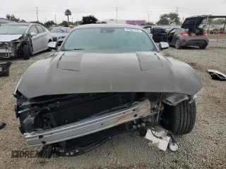 2022 Ford Mustang GT with VIN 1FA6P8CF9N5100621, listed as a Copart auction lot 57861795 with 51,683 mi miles and Salvage title. Bid and sale history available at DreamBid. Image 5.