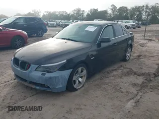 2004 BMW 5 Series 525i with VIN WBANA53574B845023, listed as a IAAI auction lot 41139275 with 163,597 mi miles. Bid and sale history available at carsss.com. Image 2.