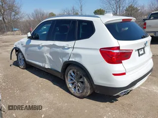 2016 BMW X3 xDrive28i with VIN 5UXWX9C5XG0D75116, listed as a IAAI auction lot 41902673 with 46,200 mi miles and . Bid and sale history available at DreamBid. Image 3.