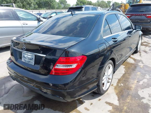 2013 Mercedes-Benz C C 250 Sport with VIN WDDGF4HB2DR300821, listed as a IAAI auction lot 41948046 with 81,215 mi miles. Bid and sale history available at carsss.com. Image 4.