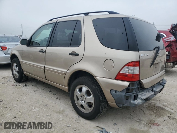 2003 Mercedes-Benz M 350 z VIN 4JGAB57E63A428873, wystawiony jako Copart lot #44179105 z przebiegiem 191 384 mil mil oraz Szkoda całkowita • Salvage title. Historia ofert i sprzedaży dostępna na DreamBid. Obrazek 2.