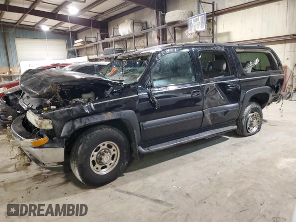 2003 Chevrolet Suburban LT with VIN 3GNGK26UX3G136660, listed as a Copart auction lot 82666304 with 0 mi miles and Salvage Title. Bid and sale history available at carsss.com. Image 1.