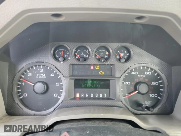 2008 Ford F-250 z VIN 1FDNF20518EE09582, wystawiony jako Copart lot #46505405 z przebiegiem 167 669 mil mil oraz Nie do naprawy • Non repairable. Historia ofert i sprzedaży dostępna na DreamBid. Obrazek 9.