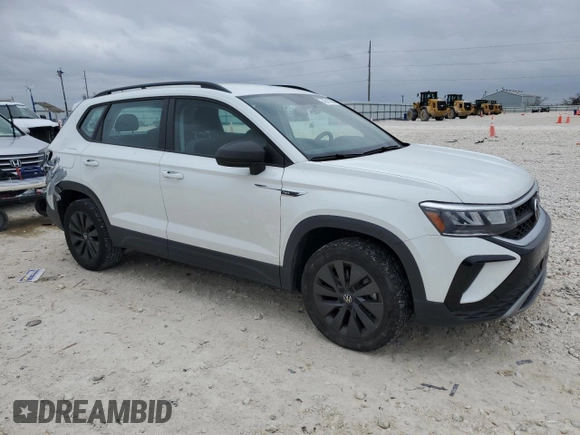2022 Volkswagen Taos S z VIN 3VVCX7B28NM015108, wystawiony jako Copart lot #43617695 z przebiegiem 60 519 mil mil oraz Szkoda całkowita • Salvage title. Historia ofert i sprzedaży dostępna na DreamBid. Obrazek 4.