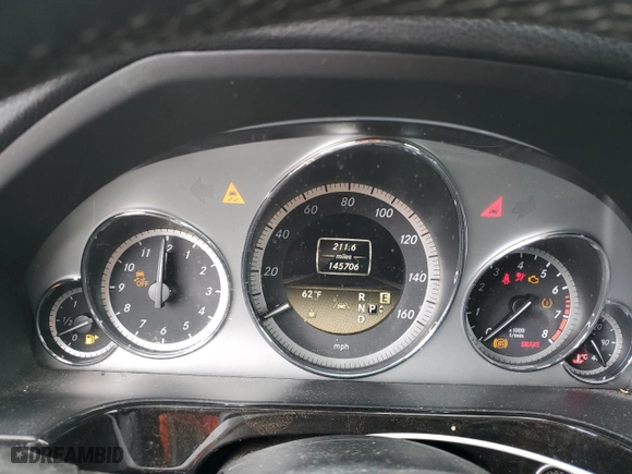 2012 Mercedes-Benz E-Class E 350 Luxury with VIN WDDHF5KB6CA586916, listed as a Copart auction lot 48216935 with 145,706 mi miles and Clean Title. Bid and sale history available at carsss.com. Image 9.