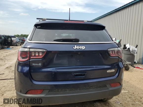 2020 Jeep Compass Latitude with VIN 3C4NJCBB6LT141553, listed as a Copart auction lot 61432225 with 87,151 mi miles and Non repairable. Bid and sale history available at DreamBid. Image 6.