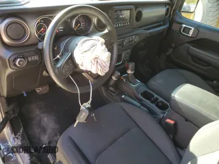 2022 Jeep Wrangler Sport with VIN 1C4HJXAG1NW227710, listed as a Copart auction lot 71744683 with 17,740 mi miles and . Bid and sale history available at DreamBid. Image 8.