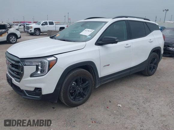 2024 GMC Terrain AT4 with VIN 3GKALYEG6RL311758, listed as a IAAI auction lot 42278713 with 14,701 mi miles and . Bid and sale history available at DreamBid. Image 17.