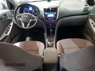 2012 Hyundai Accent GLS z VIN KMHCU4AE9CU186858, wystawiony jako Copart lot #59918965 z przebiegiem 83 592 mil mil oraz Czysty tytuł • Clean title. Historia ofert i sprzedaży dostępna na DreamBid. Obrazek 8.