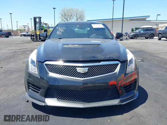 2016 Cadillac ATS-V with VIN 1G6AN5SY1G0106427, listed as a IAAI auction lot 42020517 with 59,279 mi miles. Bid and sale history available at carsss.com. Image 11.