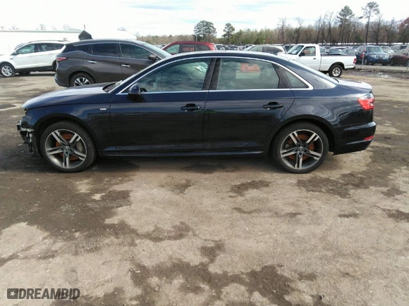 2017 Audi A4 Premium Plus with VIN WAUENAF4XHA172398, listed as a IAAI auction lot 41798607 with 118,994 mi miles. Bid and sale history available at carsss.com. Image 15.