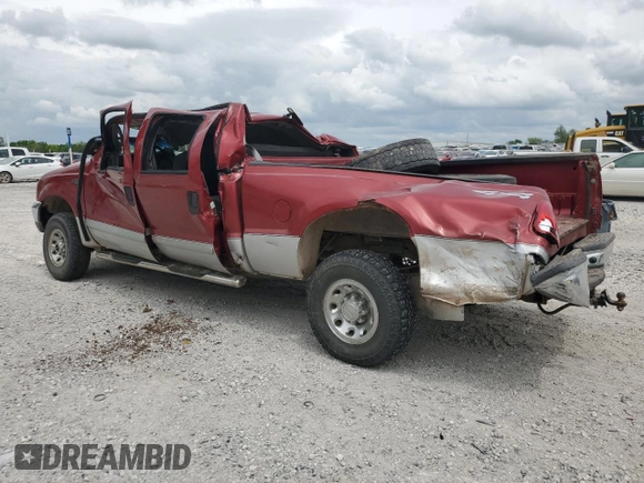 2003 Ford F-250 XL с VIN 1FTNW21L53EA26528, выставлен на аукционе Copart как лот 53901195 с пробегом 175 578 миль миль и Списание • Salvage title. История ставок и продаж доступна на DreamBid. Изображение 2.