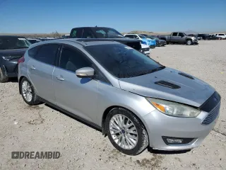 2017 Ford Focus Titanium with VIN 1FADP3N2XHL287260, listed as a Copart auction lot 50607855 with 170,146 mi miles and Salvage Title. Bid and sale history available at carsss.com. Image 4.