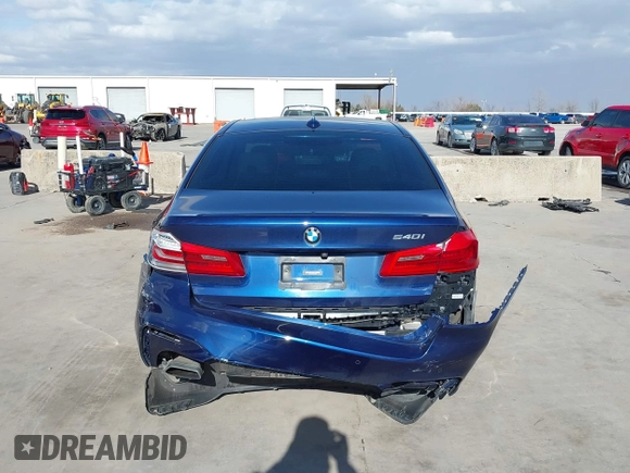 2019 BMW 5 Series 540i with VIN WBAJE5C56KG919325, listed as a IAAI auction lot 41712632 with 71,413 mi miles and . Bid and sale history available at DreamBid. Image 16.