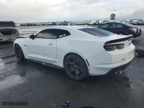 2021 Chevrolet Camaro 2SS with VIN 1G1FG1R79M0120356, listed as a Copart auction lot 86222314 with 39,325 mi miles and Salvage Title. Bid and sale history available at carsss.com. Image 2.