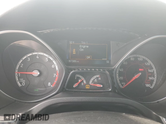 2018 Ford Focus ST with VIN 1FADP3L94JL242367, listed as a Copart auction lot 49285495 with 87,566 mi miles and Salvage Title. Bid and sale history available at DreamBid. Image 9.