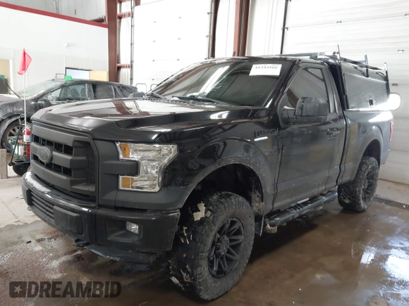 2016 Ford F-150 XL with VIN 1FTMF1E83GFA84973, listed as a IAAI auction lot 41343566 with 105,003 mi miles and . Bid and sale history available at DreamBid. Image 17.