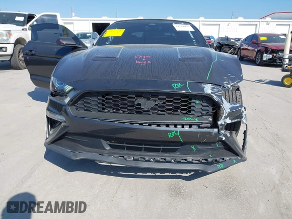 2022 Ford Mustang EcoBoost with VIN 1FATP8UH9N5102906, listed as a IAAI auction lot 41529835 with 54,799 mi miles. Bid and sale history available at carsss.com. Image 12.