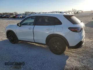 2024 Honda HR-V Sport with VIN 3CZRZ2H52RM742025, listed as a Copart auction lot 48358695 with 15,862 mi miles and Salvage Title. Bid and sale history available at carsss.com. Image 2.