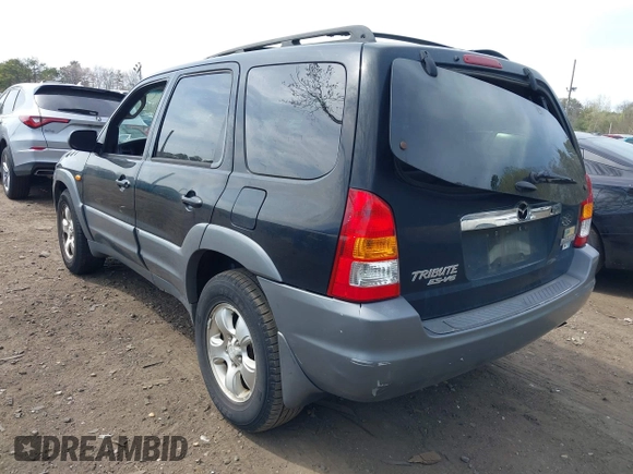 2002 Mazda Tribute LX with VIN 4F2YU08152KM63439, listed as a IAAI auction lot 42108181 with 146,428 mi miles and . Bid and sale history available at carsss.com. Image 3.