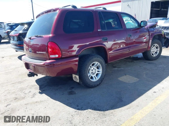 2002 Dodge Durango SLT with VIN 1B4HS48N42F142160, listed as a IAAI auction lot 41878384 with 201,581 mi miles and . Bid and sale history available at DreamBid. Image 4.