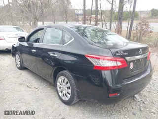 2015 Nissan Sentra S with VIN 3N1AB7AP3FY378320, listed as a IAAI auction lot 41833585 with 58,623 mi miles. Bid and sale history available at carsss.com. Image 3.