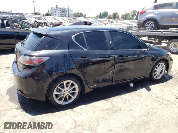 2012 Lexus CT 200h z VIN JTHKD5BH4C2117066, wystawiony jako Copart lot #62868465 z przebiegiem 194 561 mil mil oraz Szkoda całkowita • Salvage title. Historia ofert i sprzedaży dostępna na DreamBid. Obrazek 3.