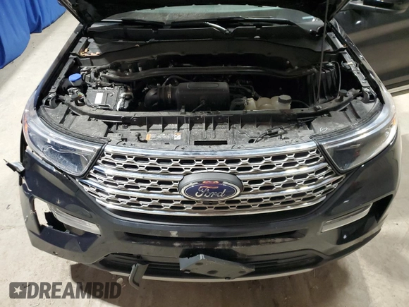 2024 Ford Explorer Limited with VIN 1FMSK7FHXRGA30180, listed as a Copart auction lot 45591995 with 22,382 mi miles and Clean Title. Bid and sale history available at carsss.com. Image 12.