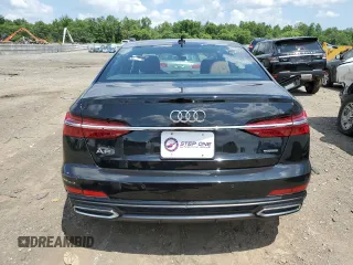 2021 Audi A6 Premium Plus with VIN WAUL2AF29MN024065, listed as a Copart auction lot 55937313 with 11,588 mi miles. Bid and sale history available at carsss.com. Image 6.