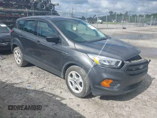 2017 Ford Escape S with VIN 1FMCU0F73HUE63885, listed as a IAAI auction lot 42389985 with 158,338 mi miles and . Bid and sale history available at DreamBid. Image 1.