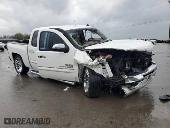 2013 Chevrolet Silverado 1500 LT with VIN 3GCPCSE05DG381551, listed as a Copart auction lot 51689075 with 152,059 mi miles and Non Repairable. Bid and sale history available at DreamBid. Image 4.