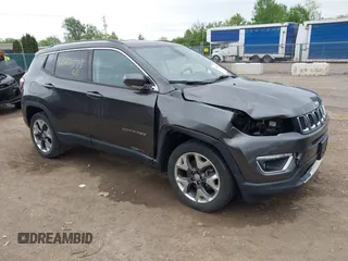 2019 Jeep Compass Limited с VIN 3C4NJDCBXKT747585, выставлен на аукционе IAAI как лот 42209573 с пробегом 79 740 миль миль и . История ставок и продаж доступна на DreamBid. Изображение 1.