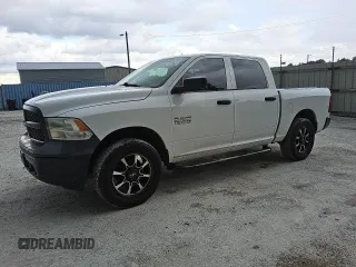 2018 Ram 1500 Tradesman with VIN 1C6RR7KG2JS315847, listed as a Copart auction lot 60093075 with 163,838 mi miles and Clean title. Bid and sale history available at DreamBid. Image 1.