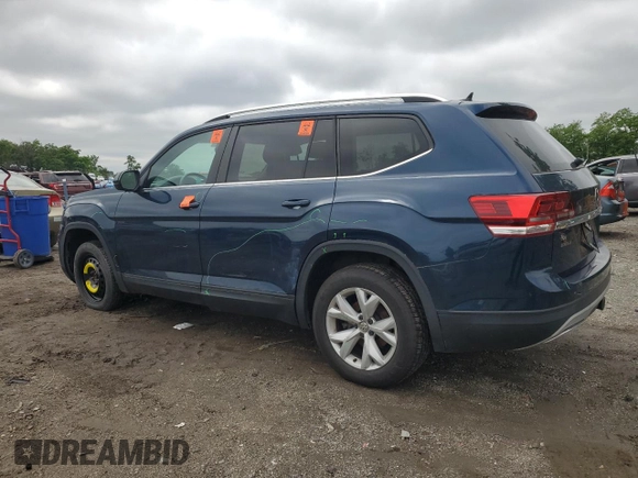 2018 Volkswagen Atlas SE with VIN 1V2LR2CA1JC557159, listed as a Copart auction lot 58399245 with Not provided miles and Salvage title. Bid and sale history available at DreamBid. Image 2.