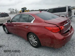 2016 Infiniti Q50 Premium with VIN JN1EV7AP8GM302802, listed as a Copart auction lot 88995315 with Not provided miles and Salvage title. Bid and sale history available at DreamBid. Image 2.