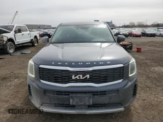 2022 Kia Telluride LX with VIN 5XYP24HC6NG222977, listed as a Copart auction lot 49654395 with 101,853 mi miles and Salvage title. Bid and sale history available at DreamBid. Image 5.
