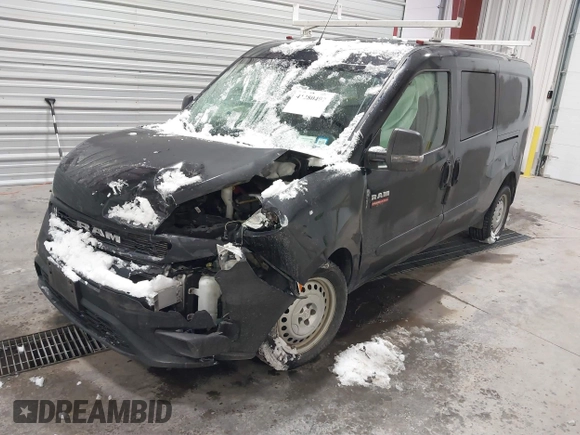 2019 Ram ProMaster City Wagon with VIN ZFBHRFAB2K6M46276, listed as a IAAI auction lot 41280497 with 157,181 mi miles. Bid and sale history available at carsss.com. Image 2.