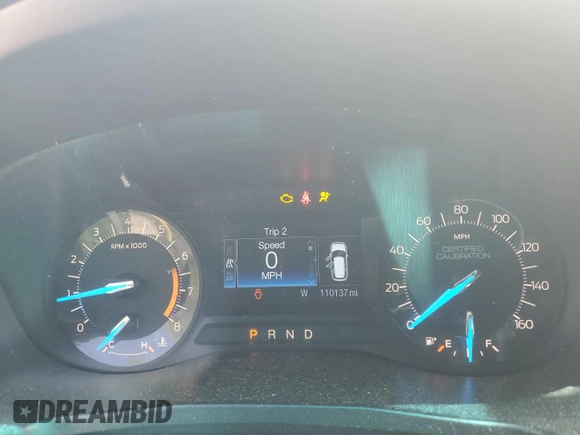 2016 Ford Police Interceptor Utility z VIN 1FM5K8ARXGGC73455, wystawiony jako Copart lot #53390105 z przebiegiem 110 137 mil mil oraz Szkoda całkowita • Salvage title. Historia ofert i sprzedaży dostępna na DreamBid. Obrazek 9.