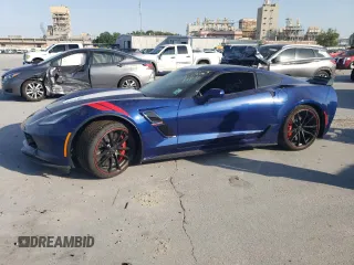 2017 Chevrolet Corvette with VIN 1G1Y12D75H5100590, listed as a Copart auction lot 52602565 with 36,884 mi miles and Salvage title. Bid and sale history available at DreamBid. Image 1.