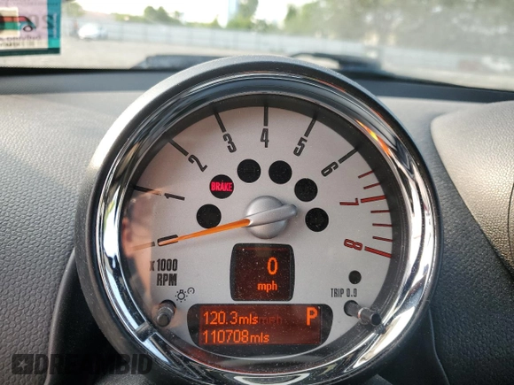 2013 MINI Countryman S z VIN WMWZC3C54DWP24085, wystawiony jako Copart lot #59185075 z przebiegiem 110 708 mil mil oraz Szkoda całkowita • Salvage title. Historia ofert i sprzedaży dostępna na DreamBid. Obrazek 9.