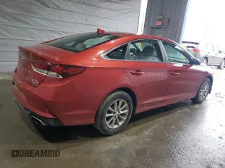 2019 Hyundai Sonata SE with VIN 5NPE24AF1KH745579, listed as a Copart auction lot 47007445 with 48,980 mi miles and Salvage Title. Bid and sale history available at carsss.com. Image 3.