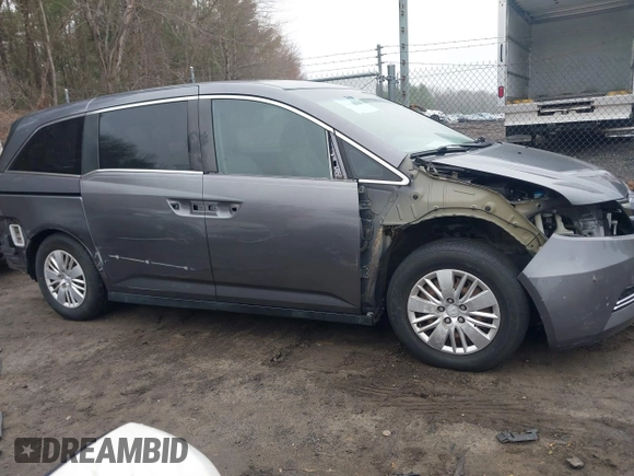 2014 Honda Odyssey LX z VIN 5FNRL5H2XEB009962, wystawiony jako IAAI lot #41902277 z przebiegiem 152 661 mil mil oraz . Historia ofert i sprzedaży dostępna na DreamBid. Obrazek 14.