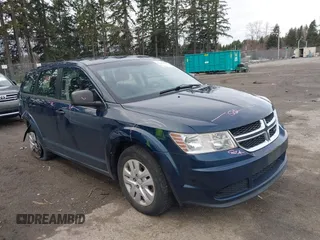 2014 Dodge Journey American Value Pkg with VIN 3C4PDCAB4ET149493, listed as a IAAI auction lot 41549858 with 117,905 mi miles. Bid and sale history available at carsss.com. Image 1.