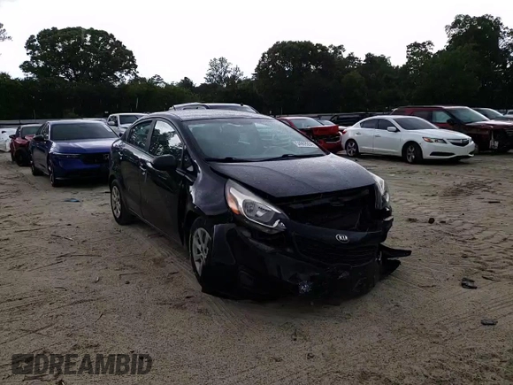 2015 Kia Rio LX with VIN KNADM4A36F6461146, listed as a Copart auction lot 54969204 with 74,501 mi miles and Salvage Title. Bid and sale history available at carsss.com. Image 10.