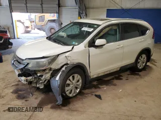 2014 Honda CR-V EX-L with VIN 5J6RM4H75EL038165, listed as a Copart auction lot 53278895 with 0 mi miles and Salvage Title. Bid and sale history available at carsss.com. Image 1.